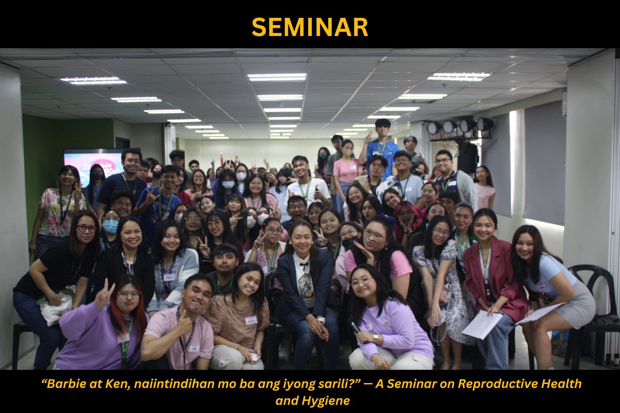 Benilde Antipolo Psychsoc events 2024 Seminar - Barbie at Ken