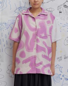 Logo buttondown shirt