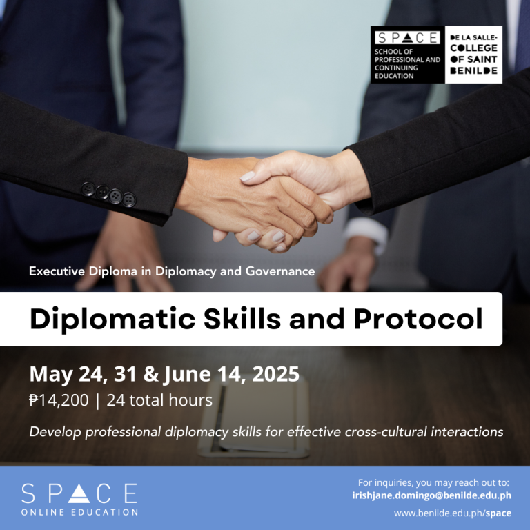Diplomatic Skills & Protocol (May 24)