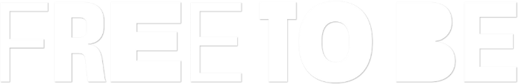 FREE TO BE Typography
