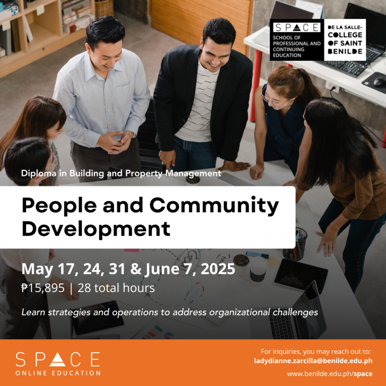 People and Community Development (May 17)