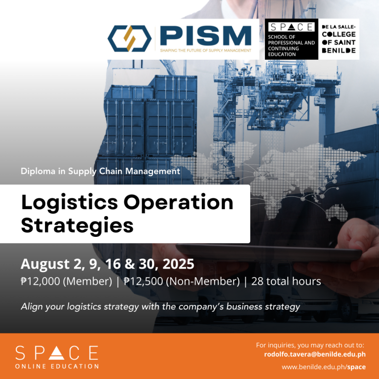 Logistics Operaton Strategies (Aug 2)